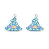 Alloy Enamel Pendants ENAM-G212-12P-2