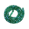 Electroplate Glass Beads Strands LS-EGLA-A044-T4mm-L18-3