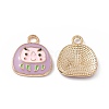 Alloy Enamel Pendants ENAM-H039-04G-E-1