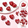 10Pcs Baking Paint Glass Beads GLAA-CJ0002-96-3