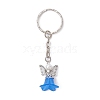 Angel Acrylic & Alloy Pendant Keychain KEYC-JKC00597-02-1