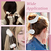 Fur Plush Elastic Hair Accessories OHAR-PH0001-35B-5
