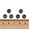 Iron Grade A Crystal Rhinestone Spacer Beads RB-A010-8MM-B-4