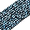 Dyed Synthetic Turquoise Beads Strands G-Z089-A04-S-3
