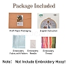 Embroidery Starter Kits DIY-P077-068-2