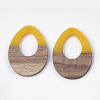 Resin & Wood Pendants X-RESI-S358-05D-2