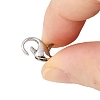 Non-Tarnish 316 Surgical Stainless Steel Lobster Claw Clasps X-STAS-316-FL15A-2