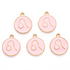 Alloy Enamel Pendants LS-X-ENAM-S124-01A-09G-2