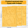 Mirror Acrylic Self Adhesive Wall Decorative AJEW-WH0518-24A-2