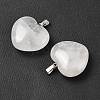 Natural Quartz Crystal Pendants G-A249-04B-01P-2