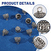 Zinc Alloy Pendant Bails FIND-CA0011-53AS-4