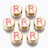 Alloy Enamel Beads X-ENAM-S122-029R-RS-1