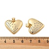Brass Micro Pave Cubic Zirconia Pendants KK-R229-11G-A-3