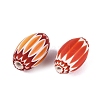 Handmade Millefiori Glass Barrel Beads LS-LA-N002-03G-2