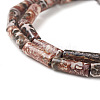 Natural Leopard Skin Jasper Beads Strands G-F247-27-3