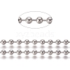 Tarnish Resistant 304 Stainless Steel Ball Chains CHS-E021-13I-P-1