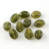 Oval Imitation Gemstone Acrylic Beads X-OACR-R052-04-1