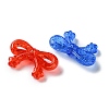 Transparent Crakle Acrylic Beads X-MACR-L010-03-2