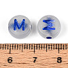 Luminous Frosted Acrylic Beads FACR-T008-02M-4