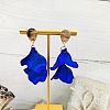 Petal Tassel Alloy Dangle Stud Earrings FS-WG5A9C8-05-1