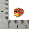 304 Stainless Steel Enamel Charms LS-STAS-P388-19G-G-3