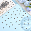 200Pcs Tibetan Style Alloy Beads TIBEB-HY0001-22-4
