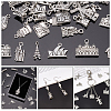 60pcs 30 Style Zinc Alloy Pendants Set PALLOY-PH0002-06-2