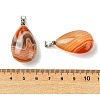 Natural & Synthetic Mixed Stone Pendants GG-K002-09-4