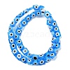 Handmade Evil Eye Lampwork Beads Strands LAMP-G166-03E-2