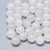 Natural White Jade Beads G-T122-25B-10-1