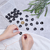 60Pcs Acrylic Buttons BUTT-PH0001-59A-02-3
