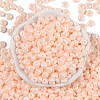 Opaque Colours Luster Glass Seed Beads SEED-P008-01C-14-3