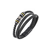 Imitation Leather Cord Multi-strand Bracelets for Men LS-PW-WGD2A27-01-1
