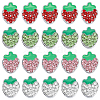 24Pcs 4 Styles Zinc Alloy Rhinestone Slide Charms ALRI-SC0001-66-1