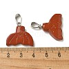 Natural Red Jasper Pendants G-Z067-01P-10-3