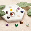 Fashewelry 30Pcs 15 Style Natural & Synthetic Gemstone Cabochons G-FW0001-12B-6