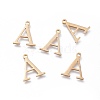 304 Stainless Steel Charms STAS-L263-01G-1