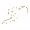 Brass Enamel Pendant Necklaces NJEW-JN03323-1