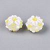 Handmade Lampwork Enamel Beads LAMP-Z020-05-4