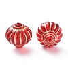 Plating Acrylic Beads X-OACR-P007-03B-2