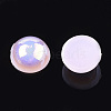 ABS Plastic Imitation Pearl Cabochons OACR-S025-10mm-06-2