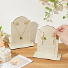 Wooden Earring Display Stands EDIS-WH0016-064C-3