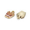 Alloy Enamel Charms ENAM-S126-061A-NR-3