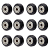 Olycraft 12Pcs 2 Style Plastic & Steel Pulley AJEW-OC0002-69-1