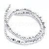 Electroplate Non-magnetic Synthetic Hematite Bead Strands G-I208-18-C-S-1