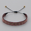 Adjustable Nylon Cord Braided Bead Bracelets BJEW-Z013-39-2