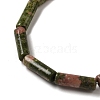 Natural Unakite Beads Strands G-U010-A04-01-4