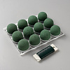 12Pcs Phenolic Resin & PP Flower Craft Foam DIY-WH0504-824-1