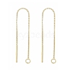 925 Sterling Silver Ear Stud Findings STER-G022-04G-1