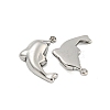 Non-Tarnish 304 Stainless Steel Charms STAS-L080-004P-2